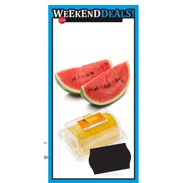 Watermeloen en Ananas
