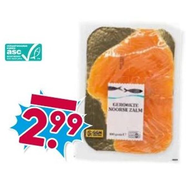 gerookte noorse zalm