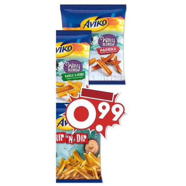 Aviko Wavy Blends Paprika