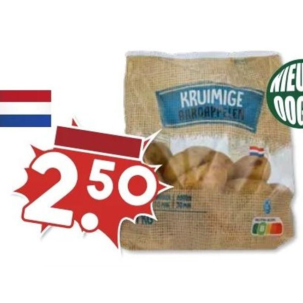 Kruimige of vastkokende aardappelen