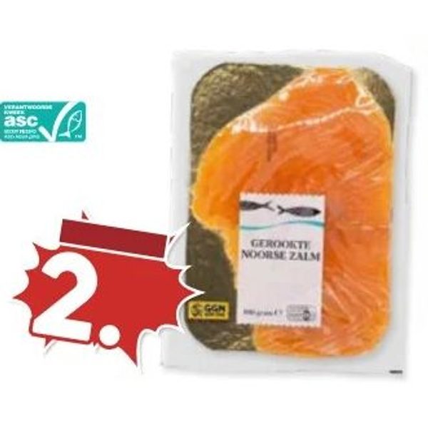 Gerookte Noorse Zalm