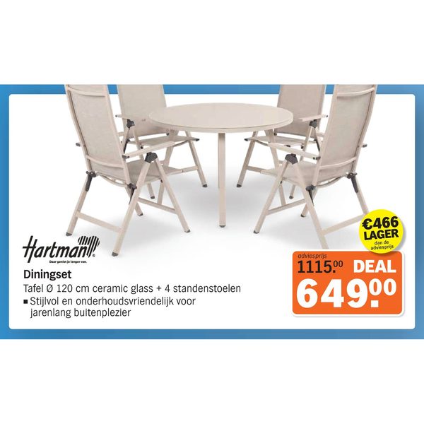 Hartman Diningset