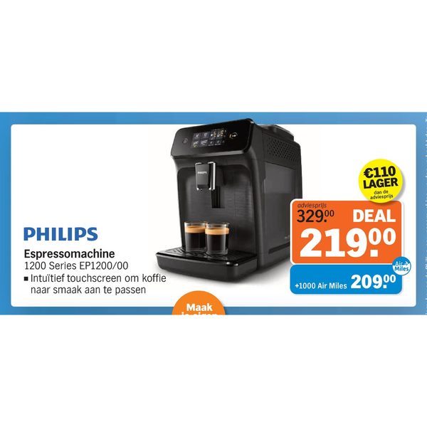 PHILIPS Espressomachine