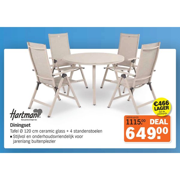 Hartman Diningset