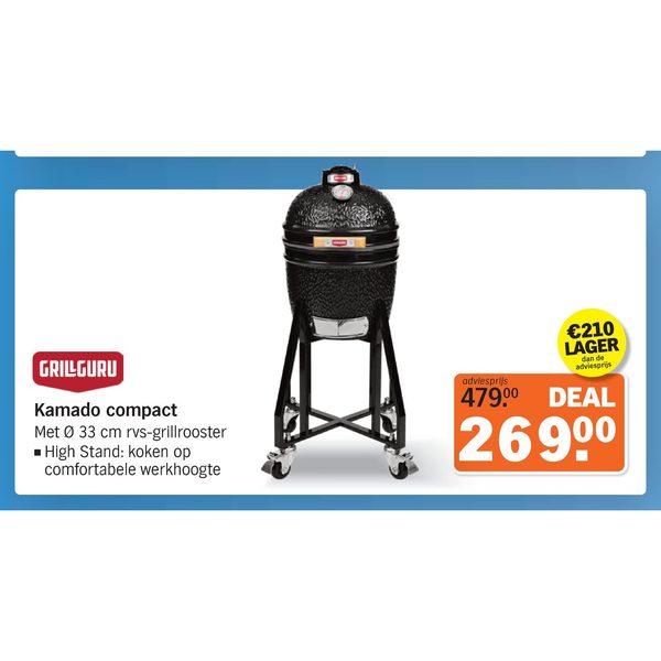 Grilguru Kamado compact