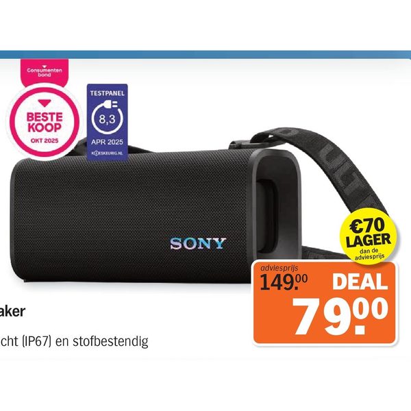 Sony Bluetooth-speaker ULT Field 3
