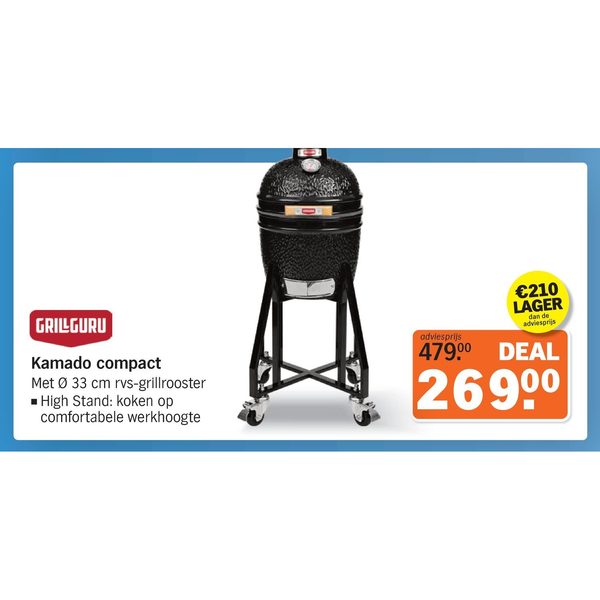 Grillguru Kamado compact