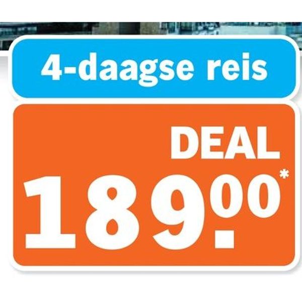 4-daagse treinreis naar Parijs