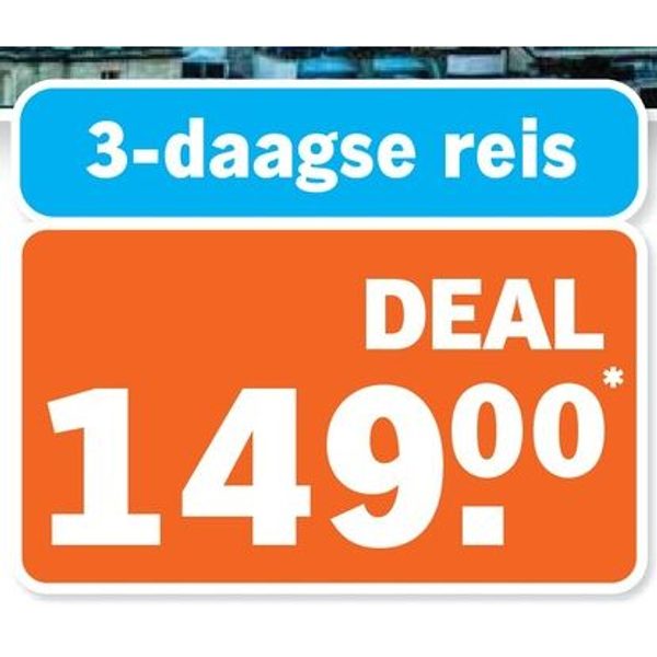 3-daagse treinreis naar Parijs