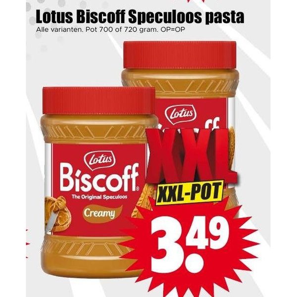 Lotus Biscoff Speculoos pasta
