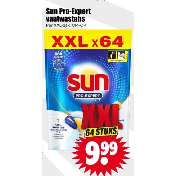 Sun Pro-Expert vaatwastabs