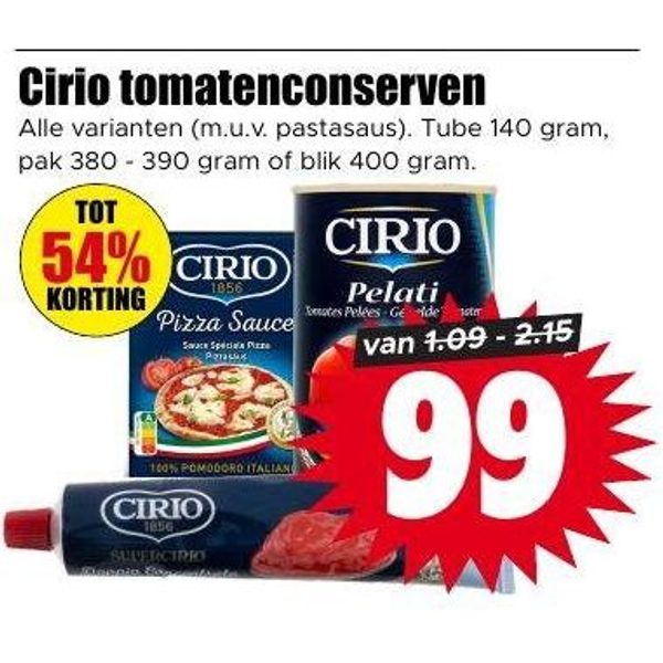 Cirio tomatenconserven
