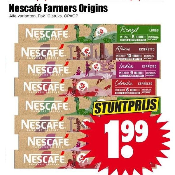 Farmers Origins koffiecups