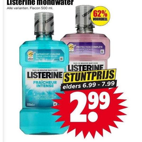 Listerine mondwater