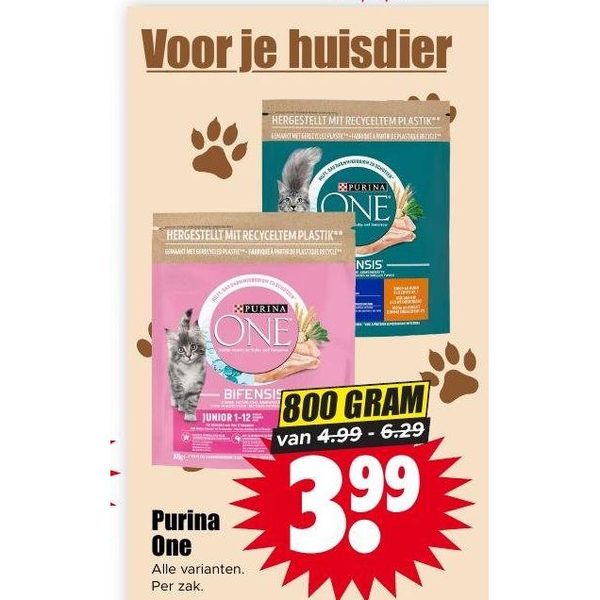 Purina One kattenvoer