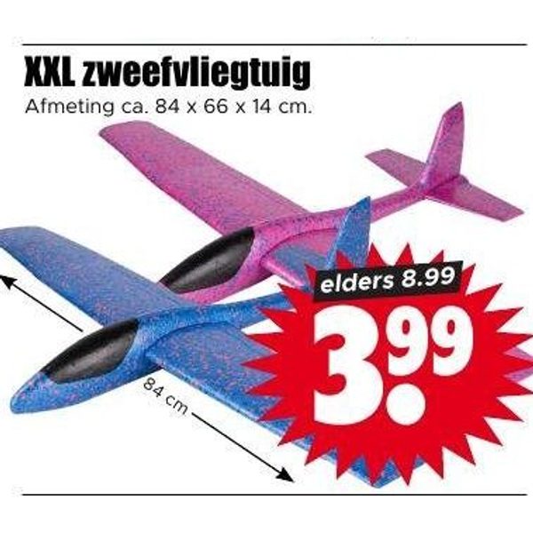 XXL zweefvliegtuig