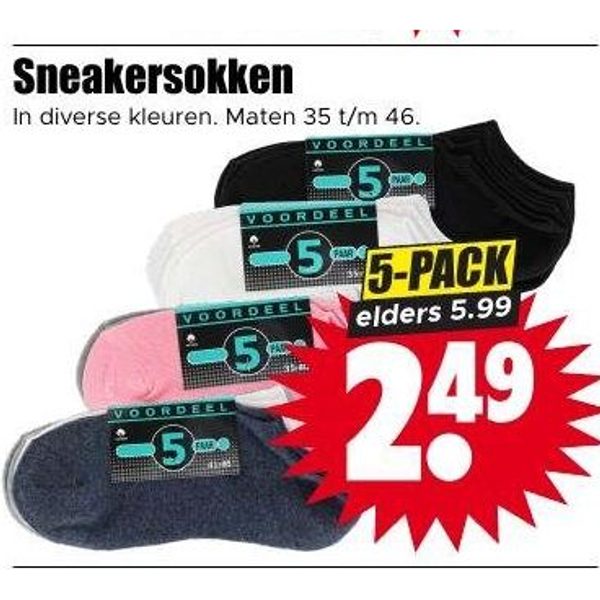Sneakersokken