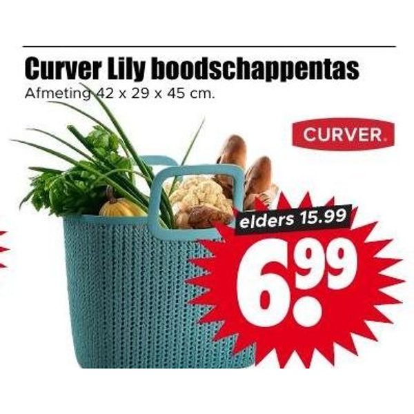 Curver Lily boodschappentas