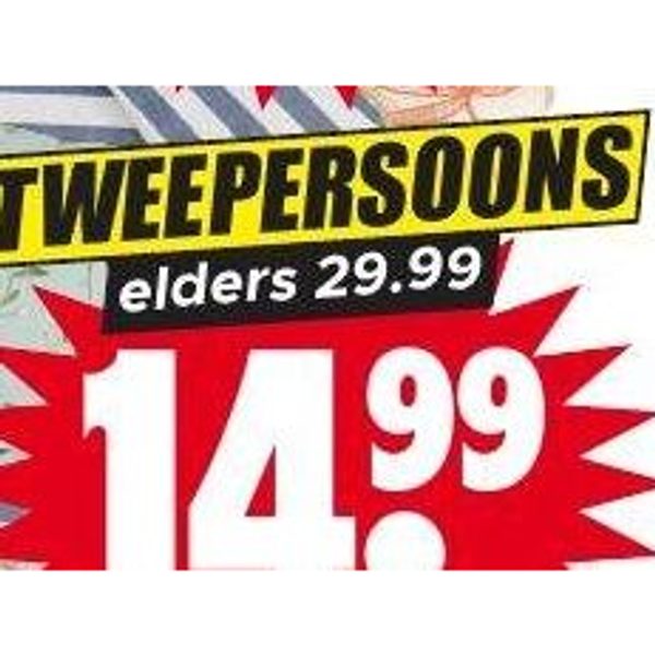 Dekbedovertrek Tweepersoons