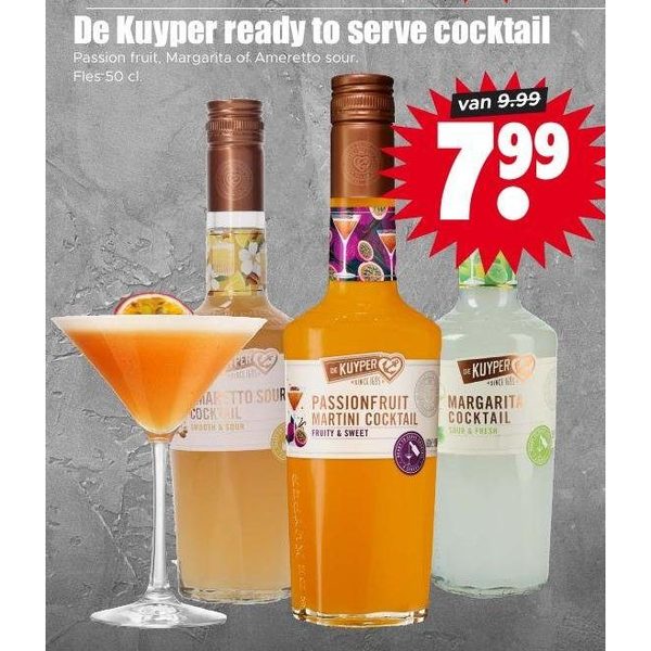 De Kuyper ready to serve cocktail