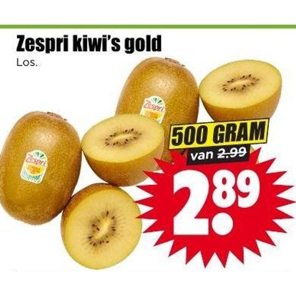 Zespri kiwi's gold