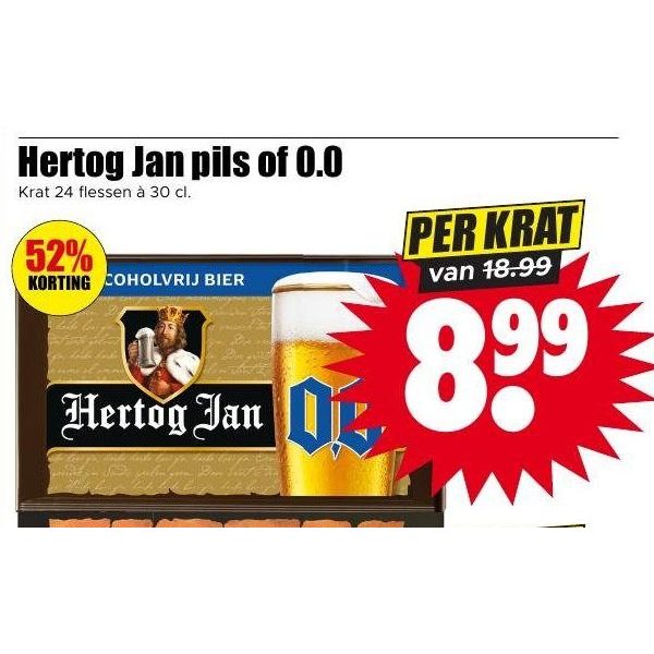 Hertog Jan pils of 0.0