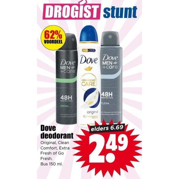 Dove deodorant