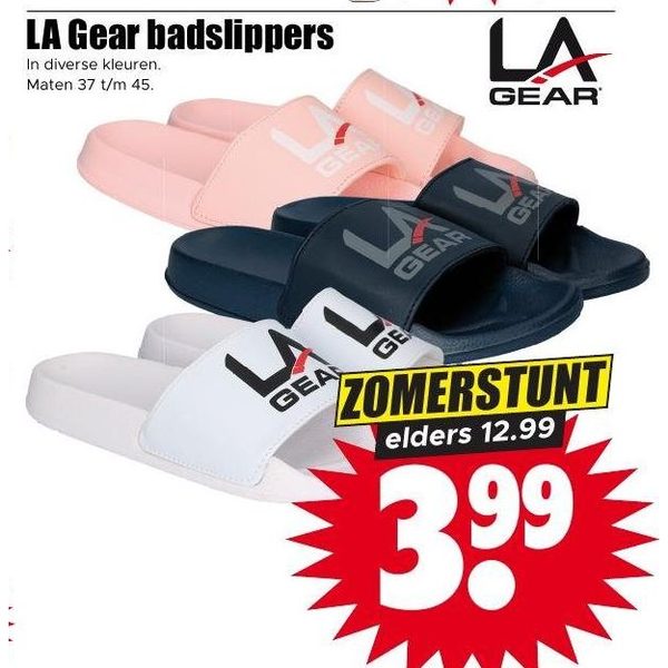 LA Gear badslippers