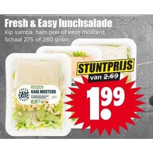 Fresh & Easy lunchsalade
