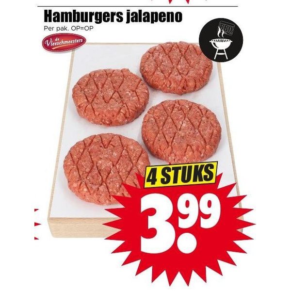 Hamburgers jalapeno