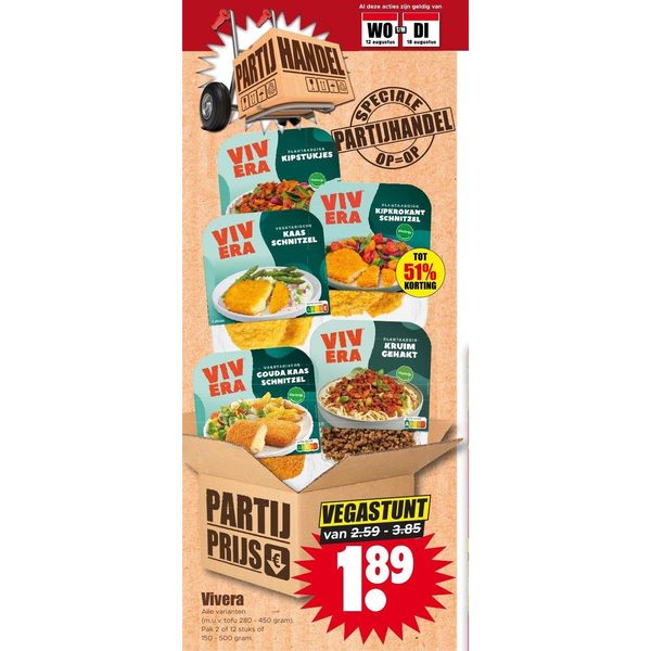 Vegetarische producten (alle varianten)