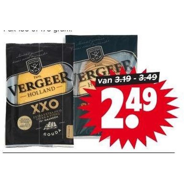 Vergeer kaasplakken
