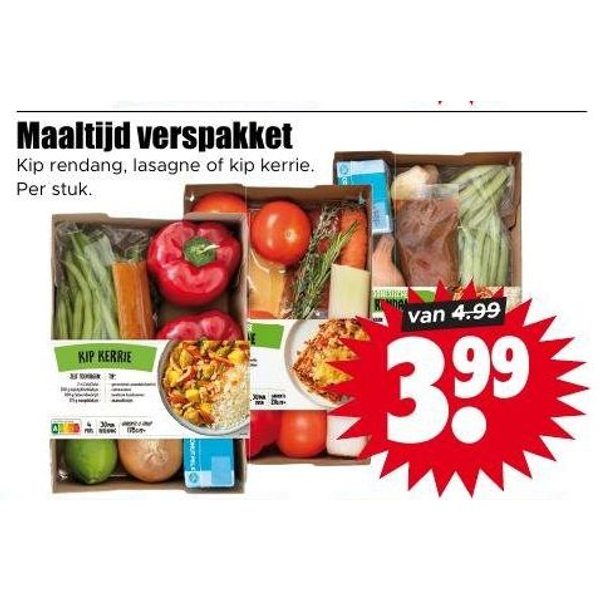 Maaltijd verspakket