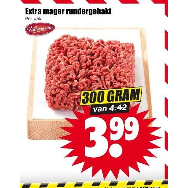 Extra mager rundergehakt