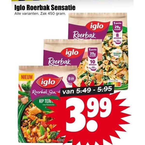 Iglo Roerbak Sensatie