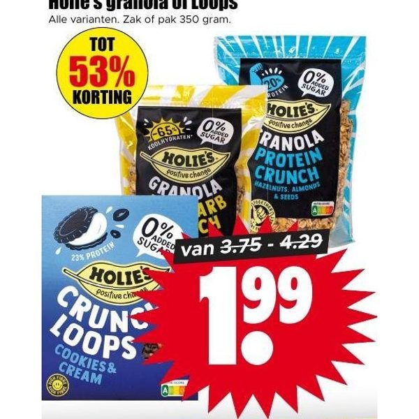 Holie's granola of Loops