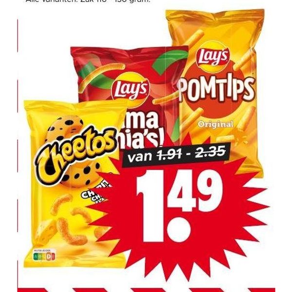 Cheetos, Pomtips of Mama Mia's