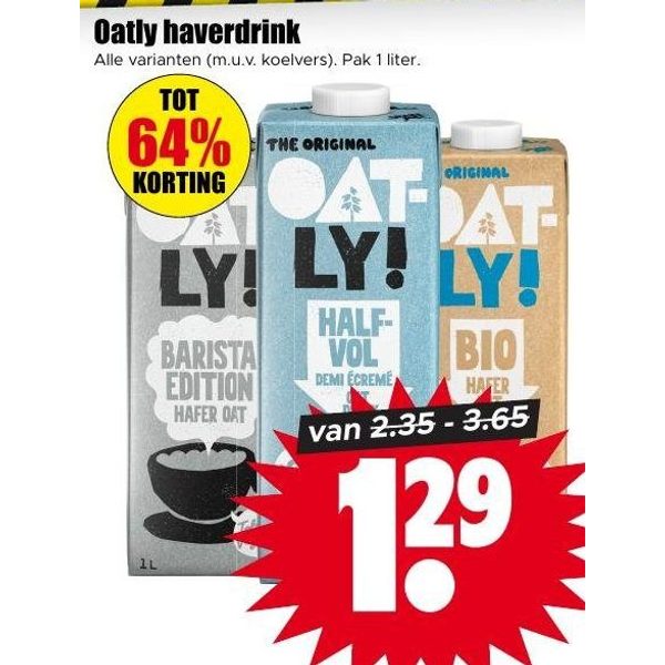 Oatly haverdrink