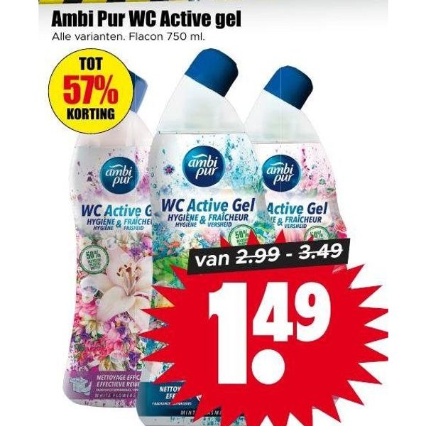 Ambi Pur WC Active gel