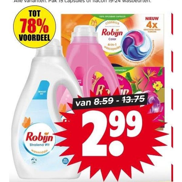 Robijn wasmiddel
