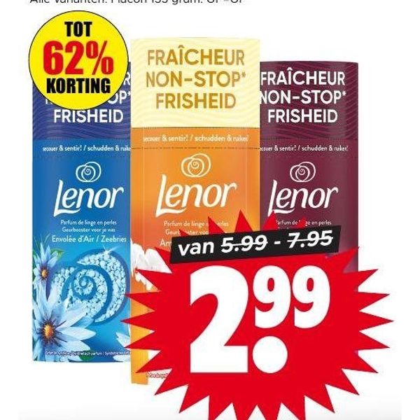 Lenor geurparels