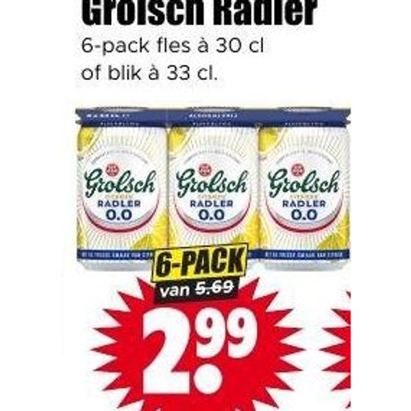 Grolsch Radler 0.0