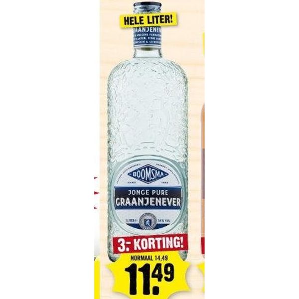 Boomsma Jonge Graanjenever