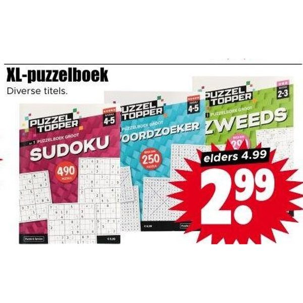 XL-puzzelboek