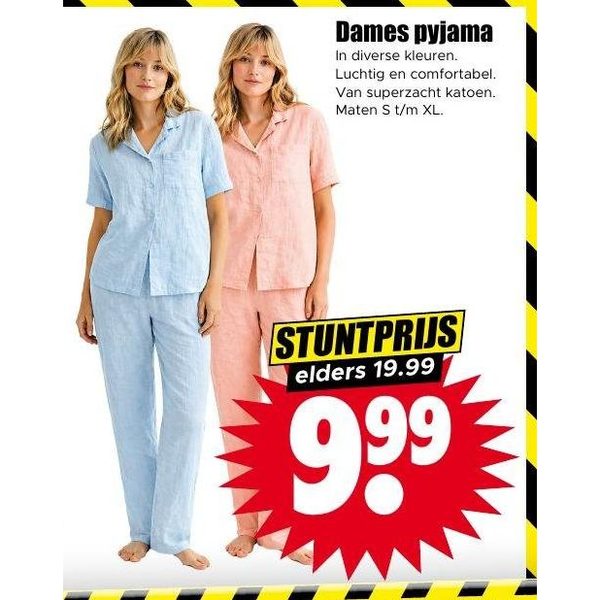 Dames pyjama