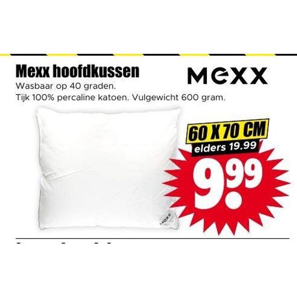 Mexx hoofdkussen