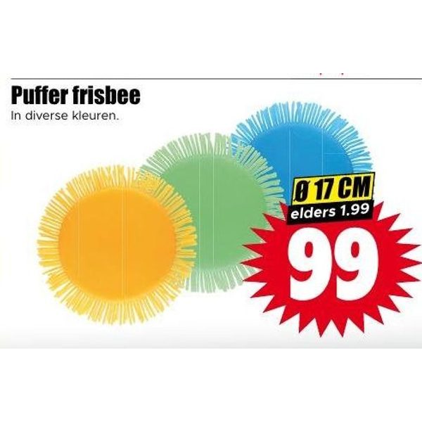 Puffer frisbee