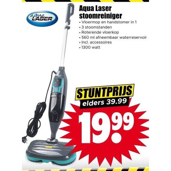 Aqua Laser stoomreiniger