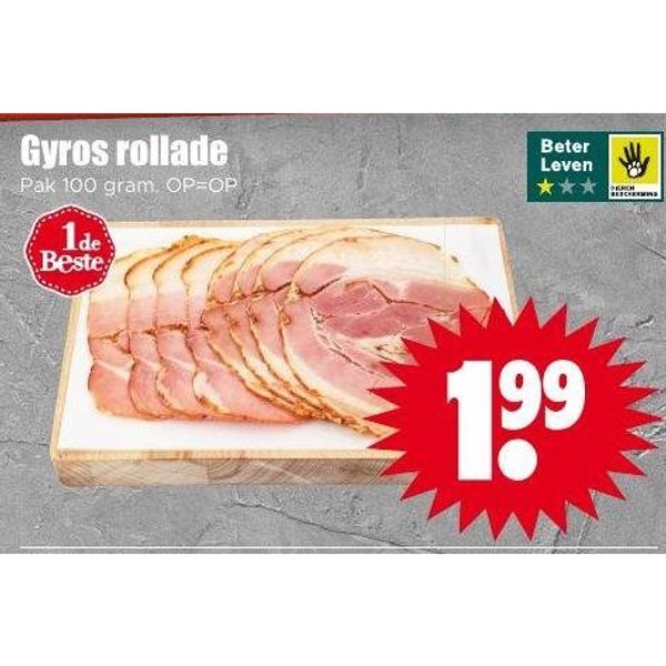 Gyros rollade