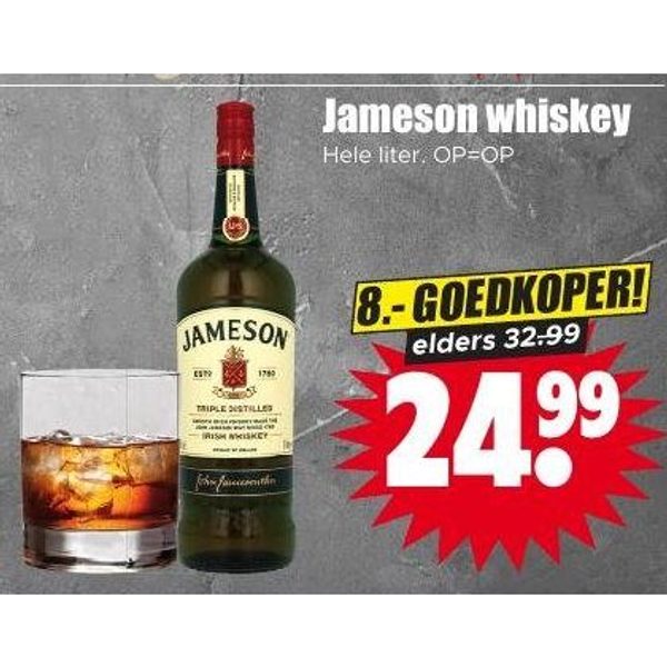 Jameson whiskey